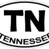 Oval Tennessee Sticker