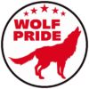 Red Wolf Pride Sticker