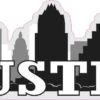 Austin Skyline Sticker