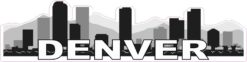 Denver Skyline Sticker