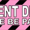 Pink Please Be Patient Student Driver Magnet