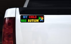 My Child Has Autism Bumper Sticker