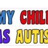 Ribbon My Child Has Autism Magnet