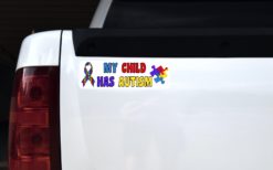 Ribbon My Child Has Autism Magnet