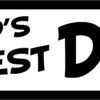 World's Okayest Dad Magnet