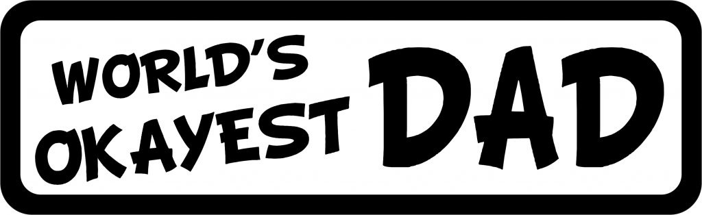 World's Okayest Dad Magnet