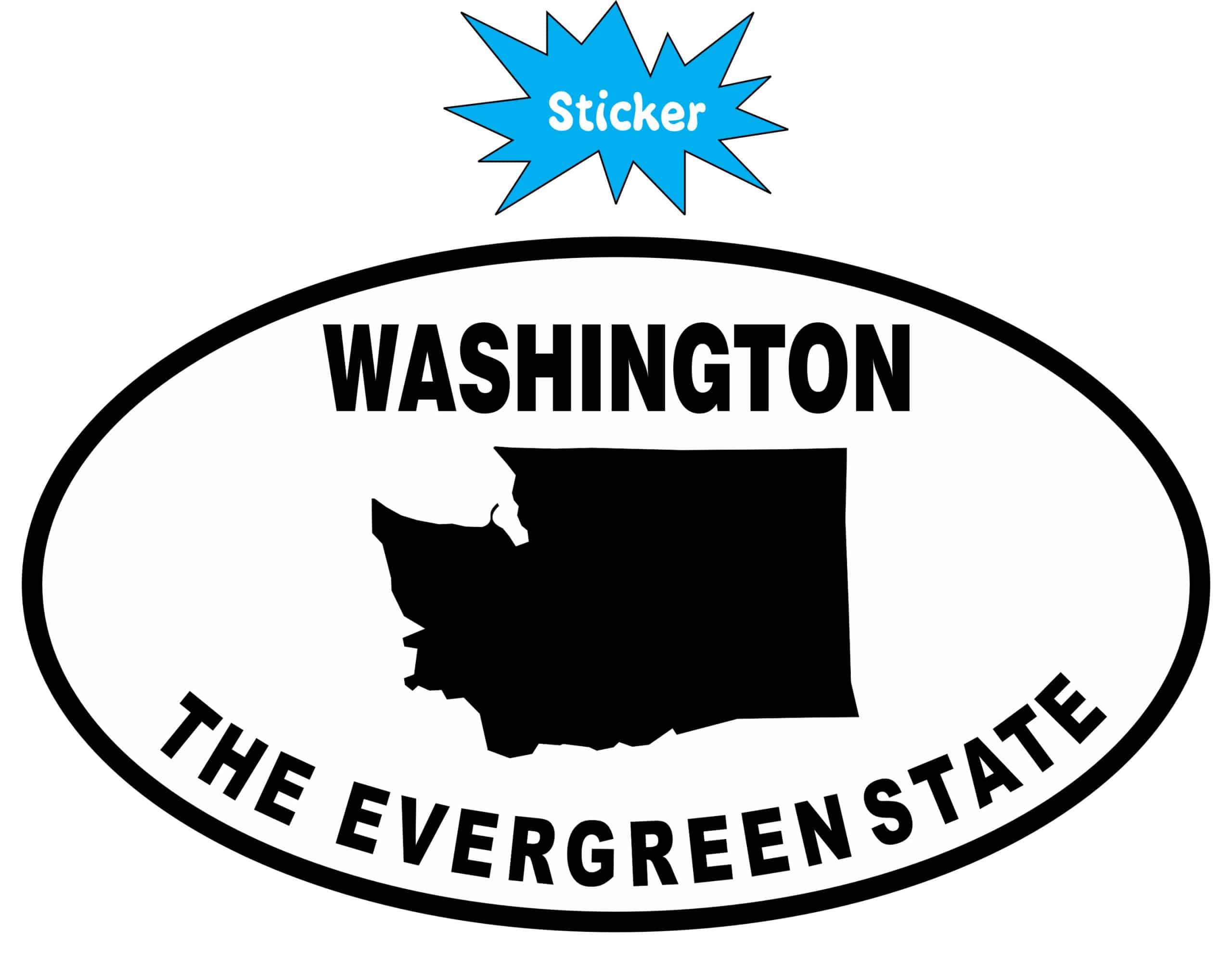 Washington Travel Sticker