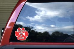 Service Dog on Board Sticker