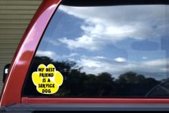 My Best Friend Is a Service Dog Sticker