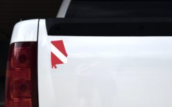 Diver Down Alabama Flag Sticker