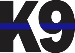 Blue Lives Matter K9 Sticker