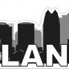 Orlando Skyline Sticker