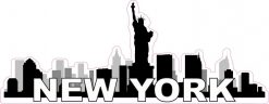 New York Skyline Sticker