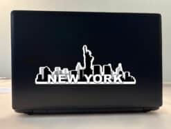 10in x 4in New York Skyline Sticker