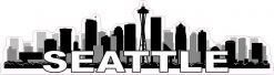 Seattle Skyline Sticker