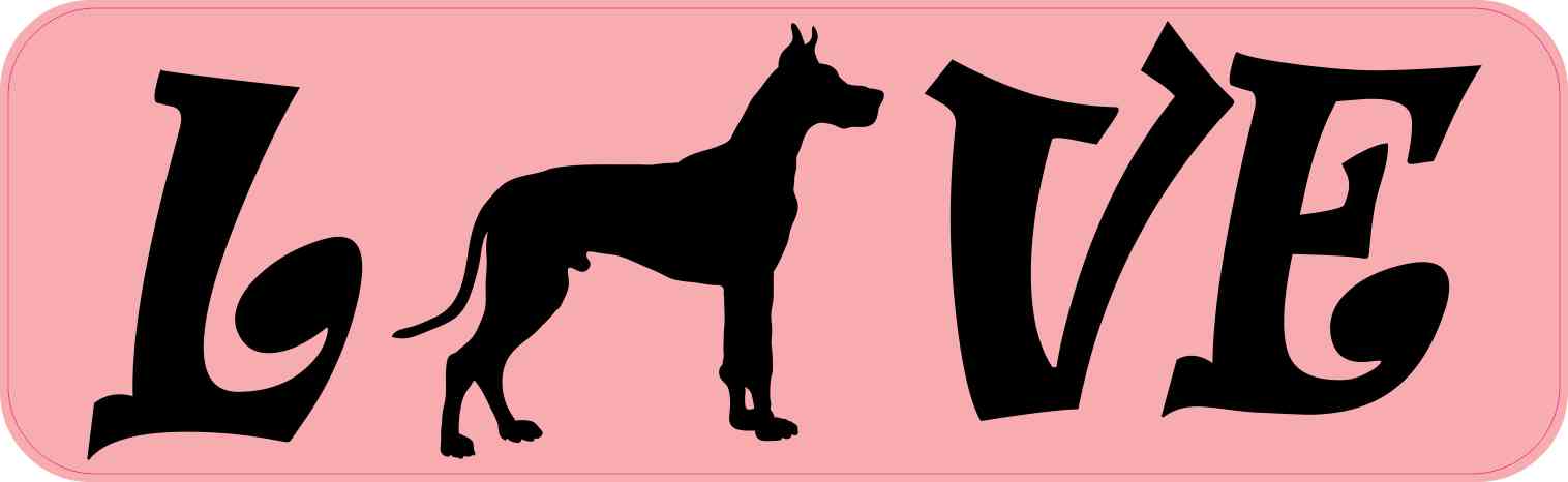 Love Great Dane Magnet