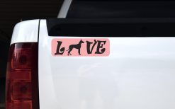 Love Great Dane Bumper Sticker