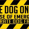 Service Dog on Board Sticker