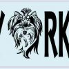 Crazy Yorkie Lady Sticker