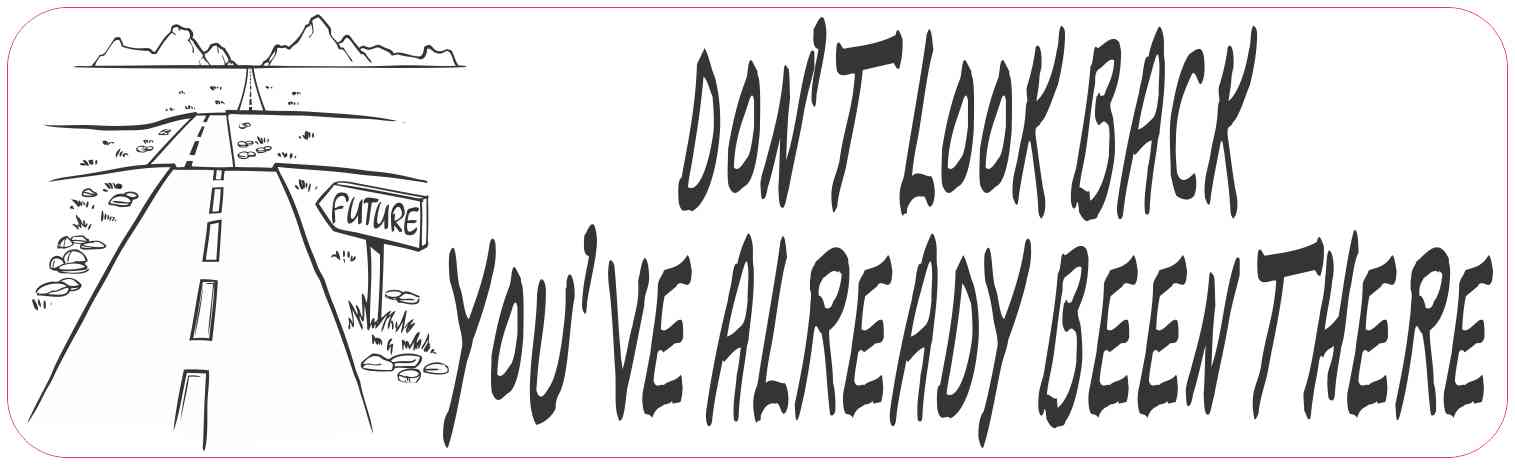 Don't Look Back Magnet