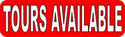 Red Tours Available Magnet