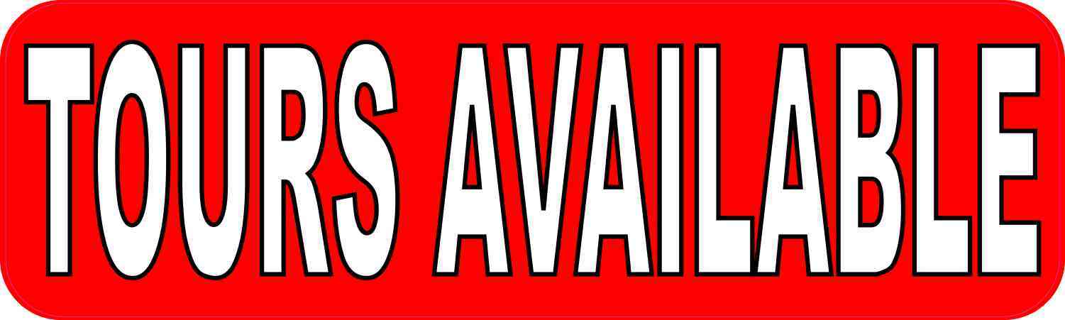 Red Tours Available Magnet