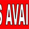 Red Tours Available Sticker