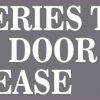 Gray Right Arrow Deliveries to Side Door Sticker