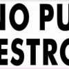 White Background No Public Restrooms Sticker