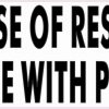 Use of Restroom Free With Purchase Magnet