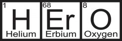 Periodic Table Hero Magnet