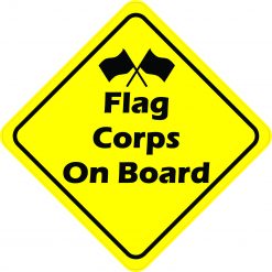 Flag Corps On Board Magnet