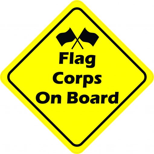 Flag Corps On Board Magnet