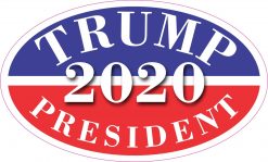 Oval Presidential Election 2020 Vinyl Sticker