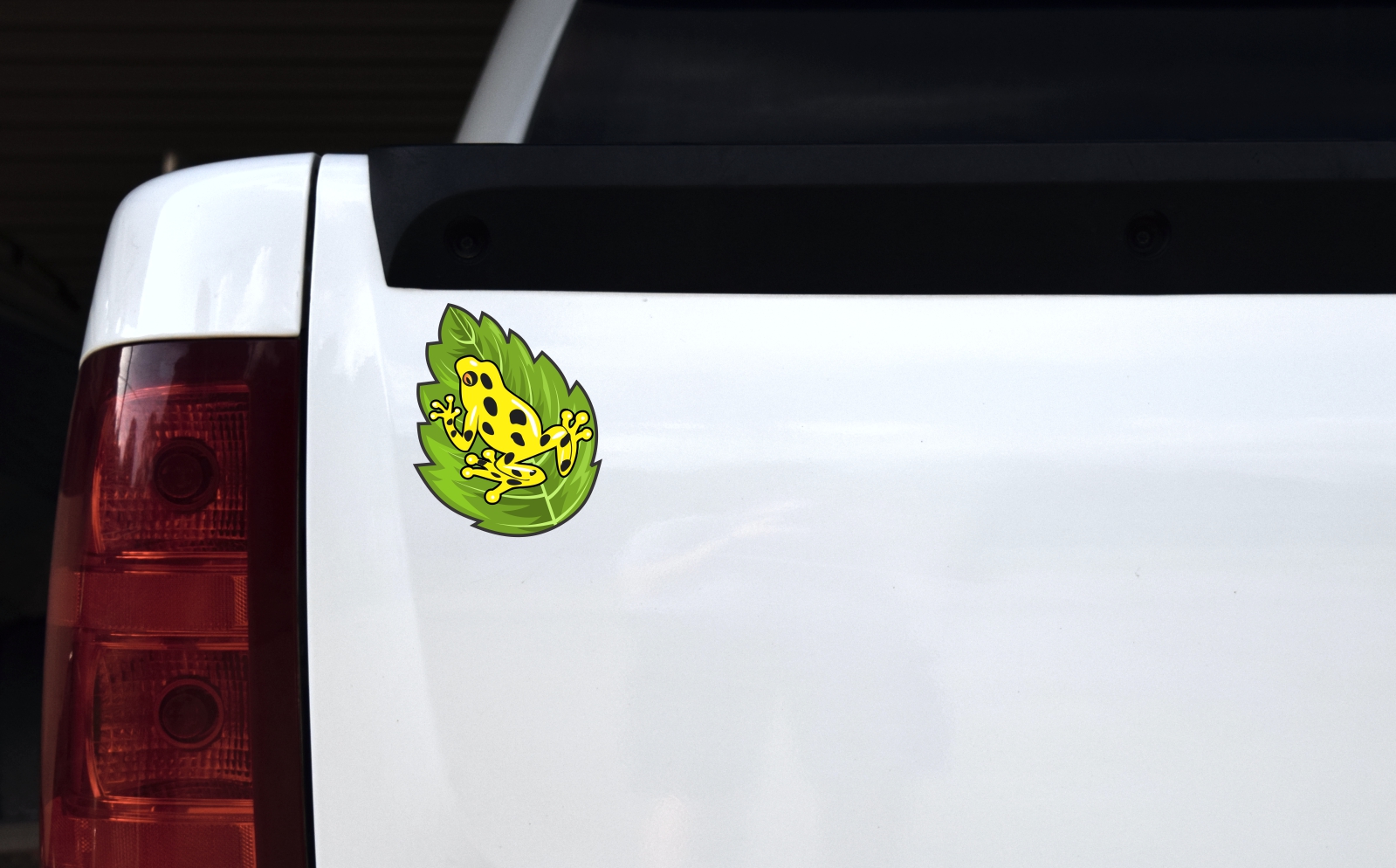 Yellow Poison Dart Frog Sticker