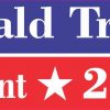 Donald Trump President 2020 Bumper Sticker