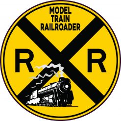 Model Train Railroader Sticker
