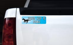 Horses Keep Me Stable Magnet