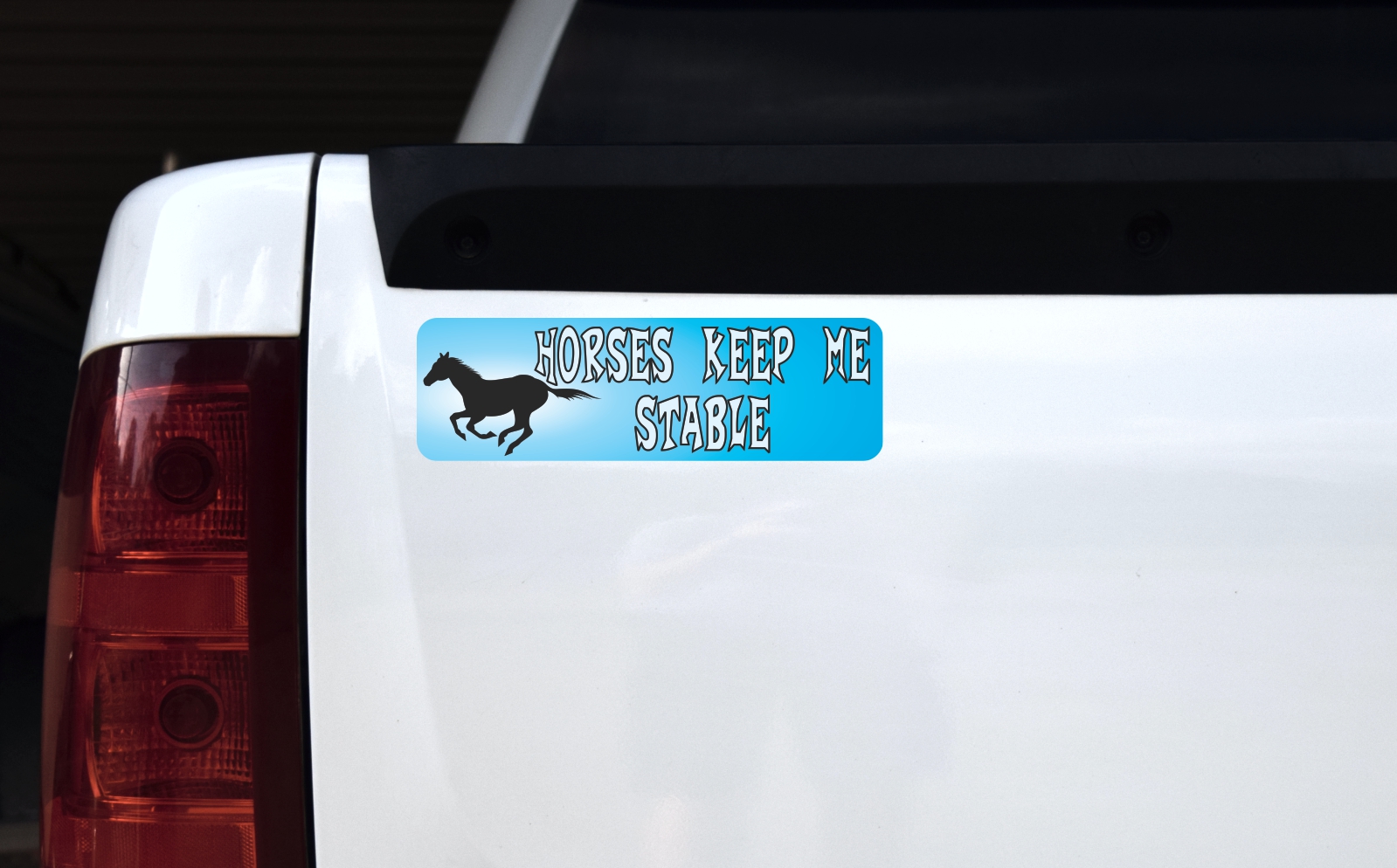 Horses Keep Me Stable Magnet