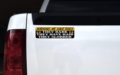 Warning We Have Dogs Magnet