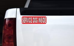 Service Dog Inside Sticker