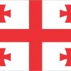 Country of Georgia Flag Magnet