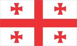 Country of Georgia Flag Magnet