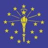 Indiana State Flag Magnet