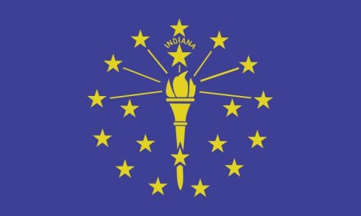 Indiana State Flag Magnet