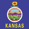 Kansas State Flag Sticker