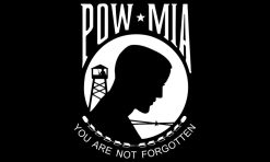 POW MIA Flag Sticker