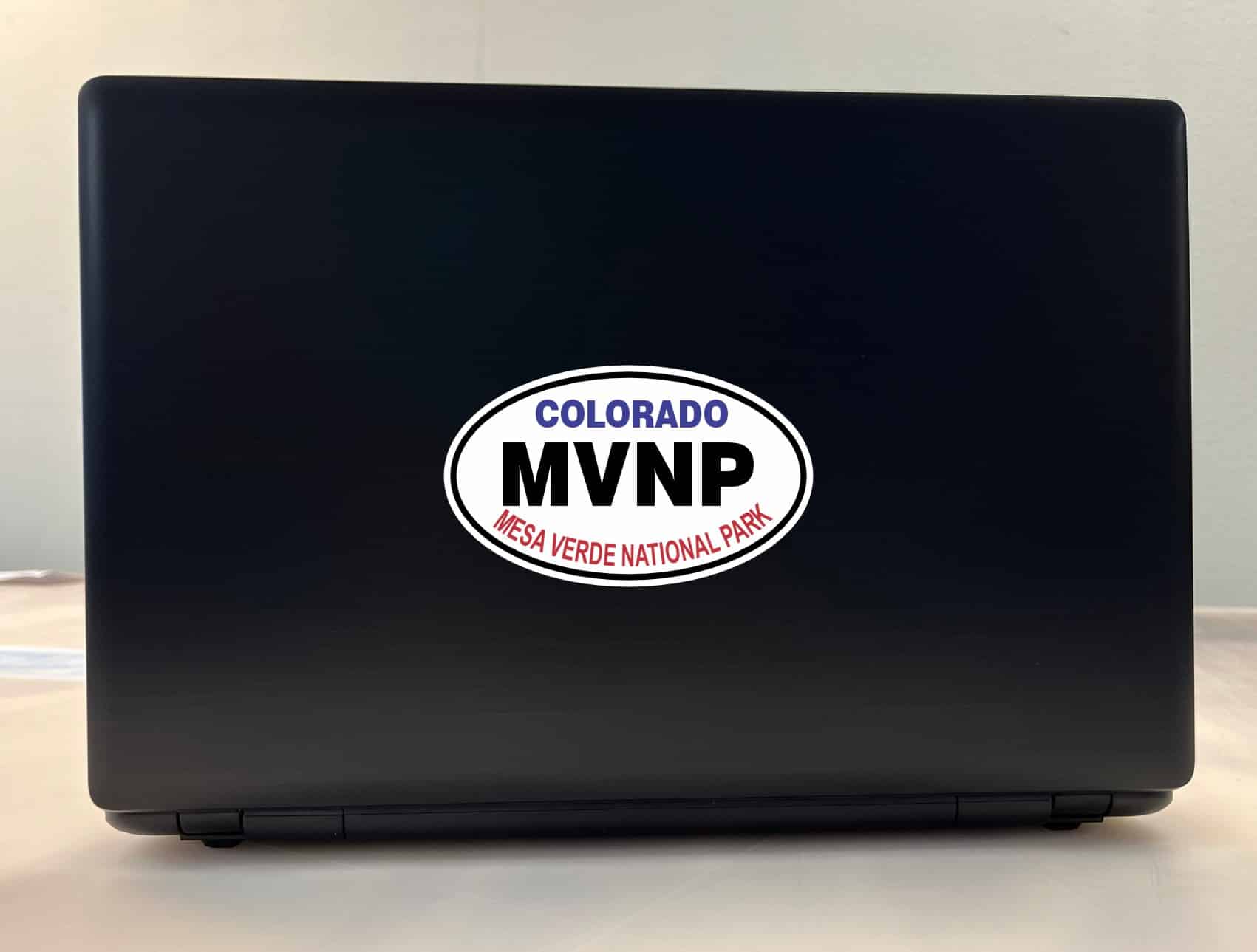 5in x 3in Oval Mesa Verde National Park Sticker - Image 3