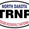 Oval Theodore Roosevelt National Park Sticker