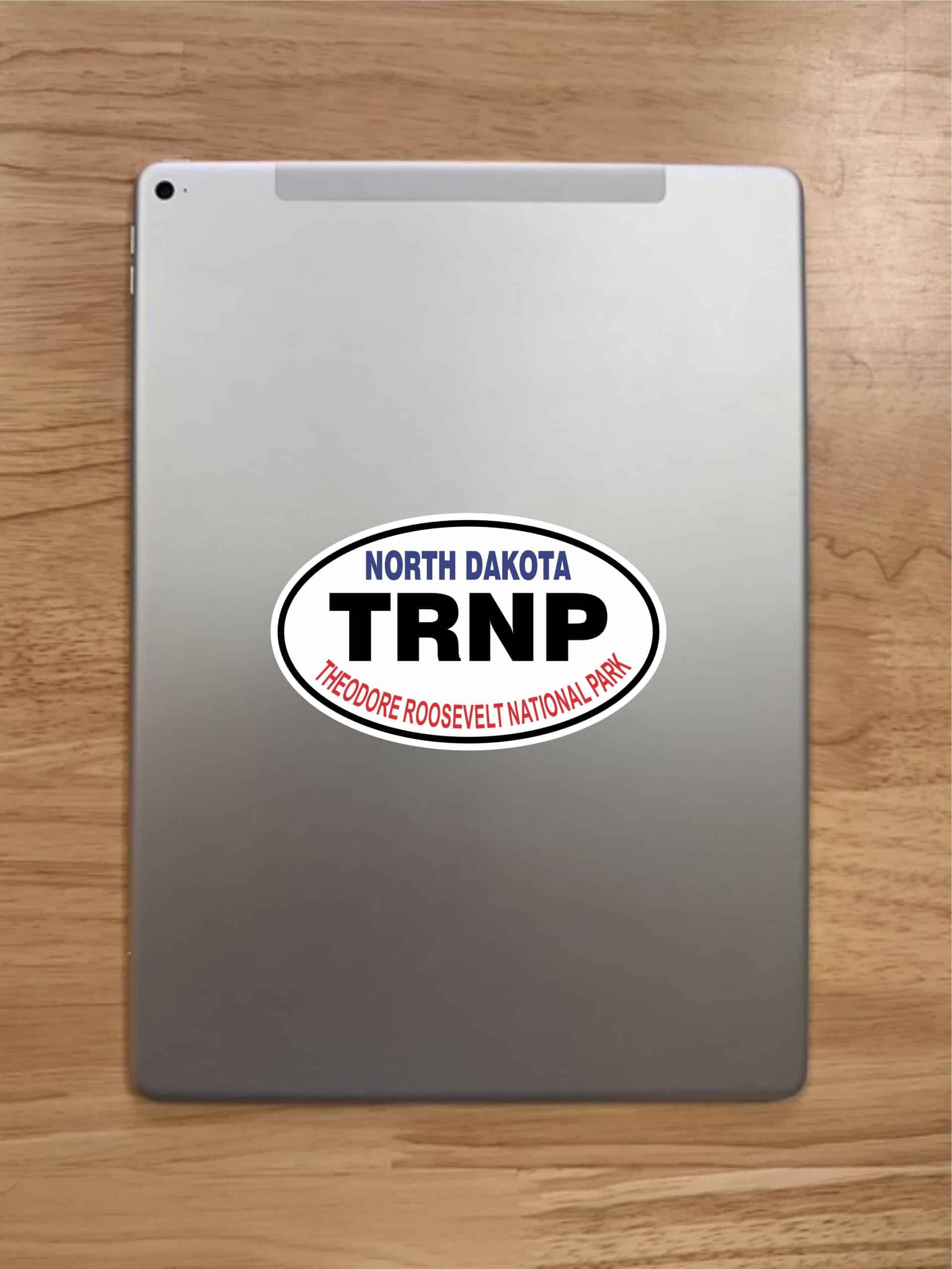 5in x 3in Oval Theodore Roosevelt National Park Sticker - Image 7